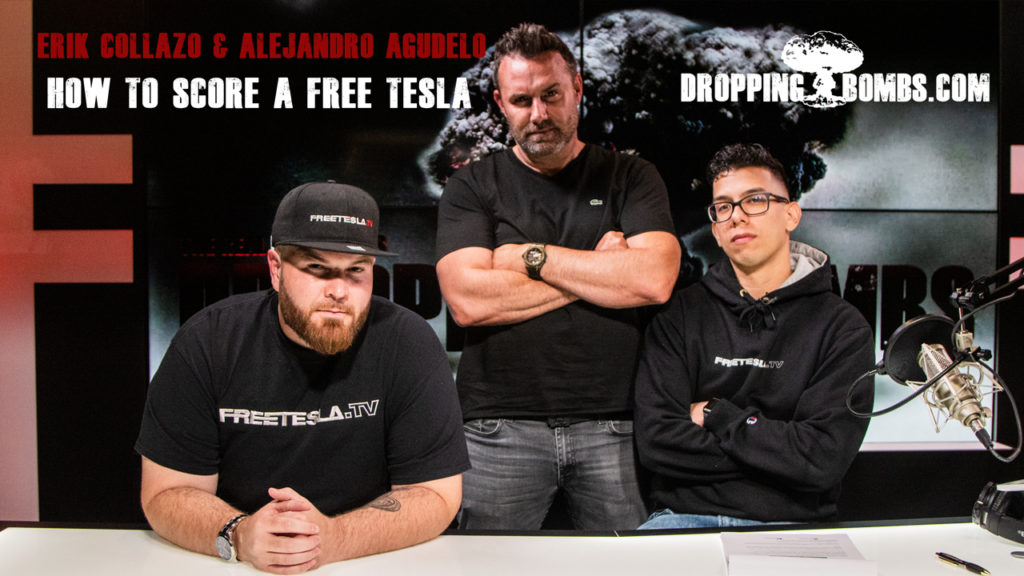 Erik Collazo and Alejandro Agudelo. How to Score a Free Tesla.